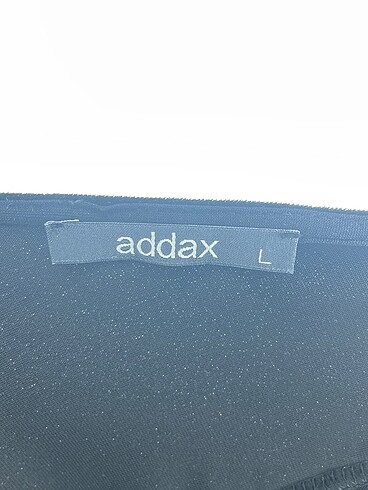 l Beden siyah Renk Addax Bluz %70 İndirimli.