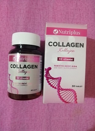 Nutriplus Collagen Takviyeleri Hap Kapsül Takviye Gıda C Vitamin Farmasi  Cilt Bakımı %20 İndirimli - Gardrops