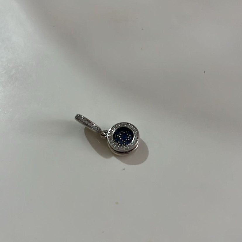 Mavi halkalı pandora  Charm - Görsel 4