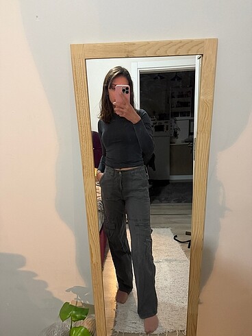 Pull and Bear Kargo cepli pantolon
