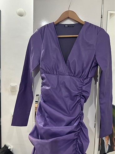 Zara deri elbise - Görsel 4