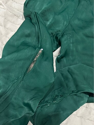 Zara havuç pantolon satensi - Görsel 6