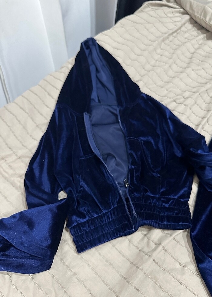 Üçlü takım süet kumaş - Görsel 4