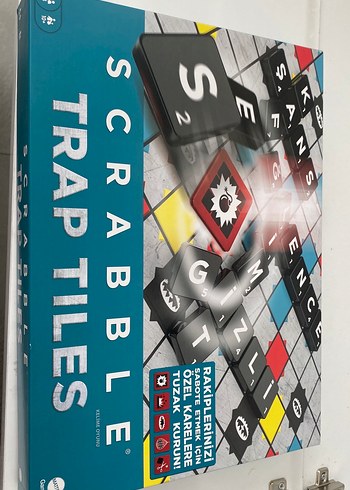 Scrabble Tuzak Taşları - Çok Renkli Kelime Oyunu