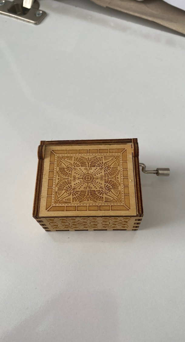 Harry Potter Temalı Ahşap Müzik Kutusu - Görsel 2