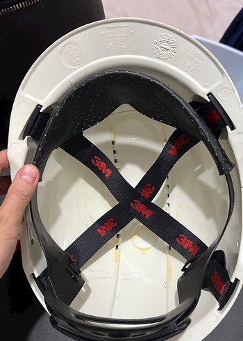 3M beyaz baret - Görsel 3