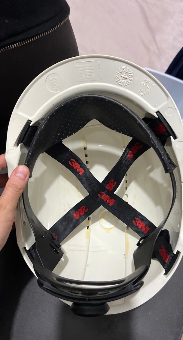 3M beyaz baret - Görsel 3