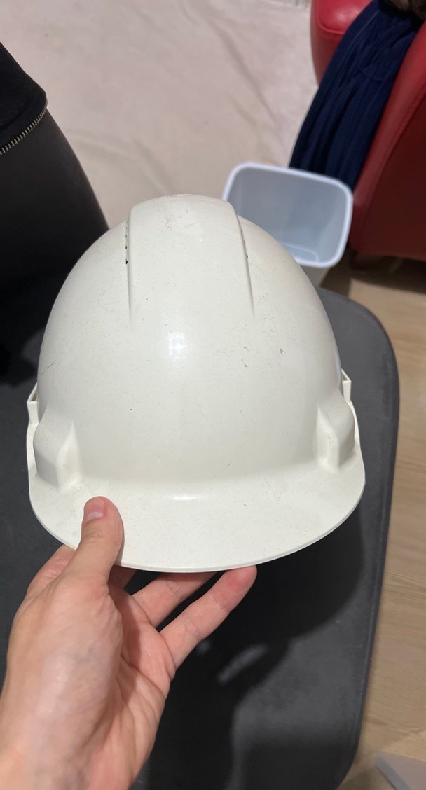 3M beyaz baret - Görsel 2