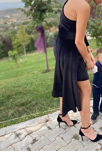 s Beden siyah Renk Elbise