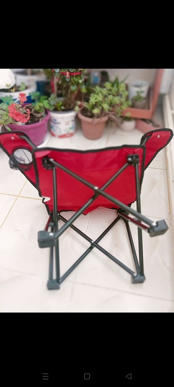 Renkli Katlanabilir Çocuk Sandalyesi - Görsel 3