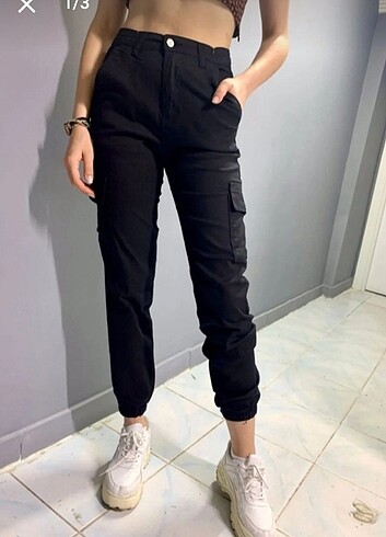 Jogger kargo cep Pantolon 