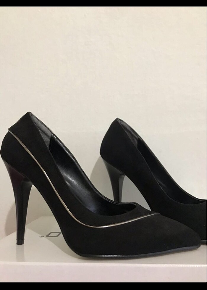 Siyah Stiletto,Ayakkabı - Görsel 2