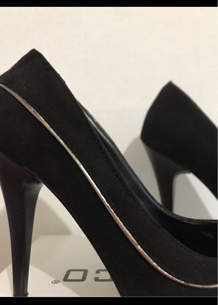 Siyah Stiletto,Ayakkabı - Görsel 3