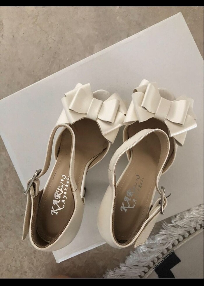 Gelin ayakkabısı 36 numara - Görsel 4