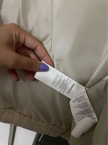 xs Beden Peluş mont