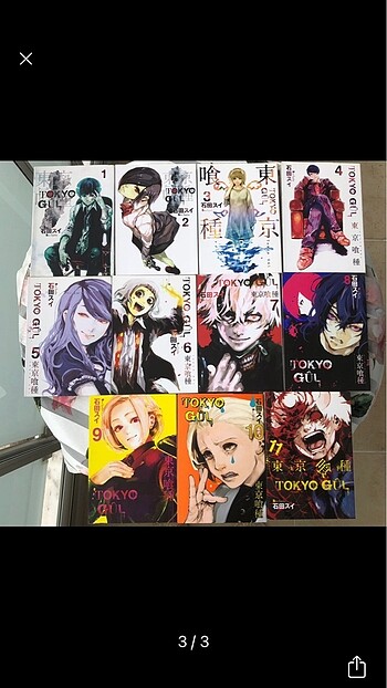  Beden Tokyo Gul Manga