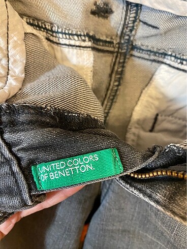 Benetton Benetton jean şort