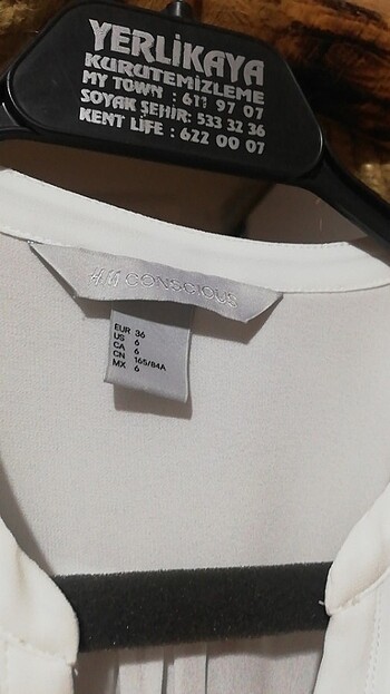 s Beden beyaz Renk H&m gömlek 