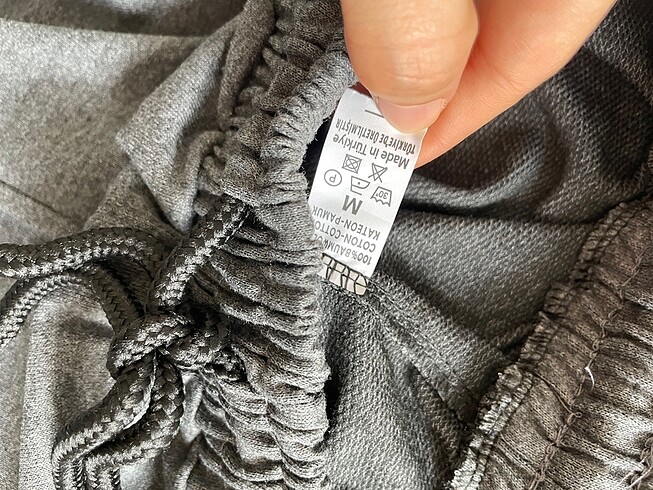 m Beden Adidas Gri Şeritli Eşofman Altı