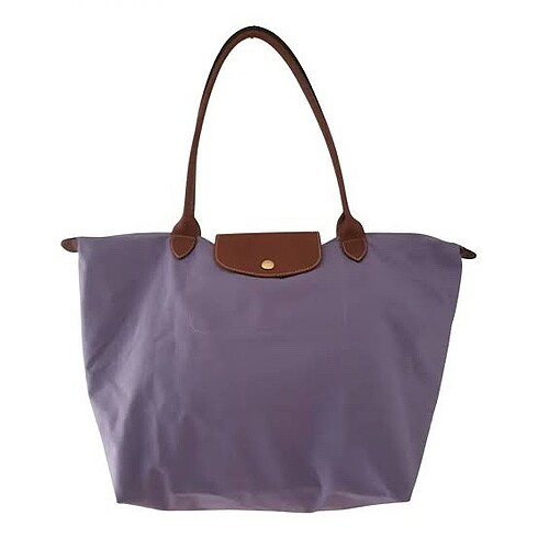 Longchamp Lila Seyahat Büyük Boy Çanta