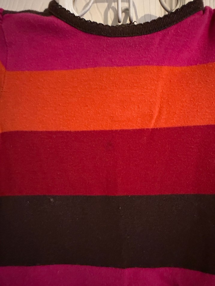 Uzun Kollu Renkli Örgü Bebek Body - Görsel 3