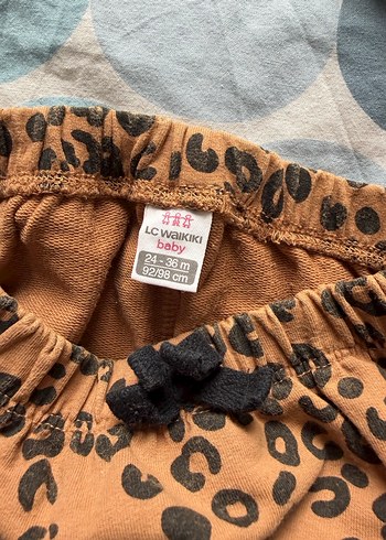 Kız Çocuk Leopar Desenli Tayt - Görsel 2