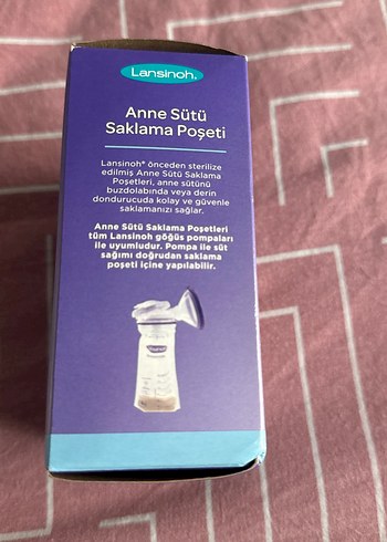 Lansinoh Anne Sütü Saklama Poşeti 50 Adet - Görsel 4