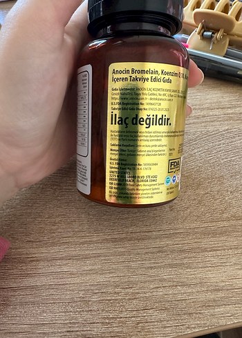 Anocin Bromelain+ Vitamin C ve Çinko Takviyesi - Görsel 3