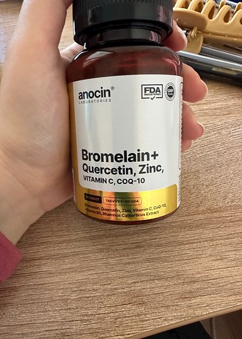 Anocin Bromelain+ Vitamin C ve Çinko Takviyesi - Görsel 2