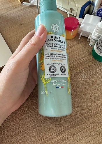 Yves Rocher Pure Camomille Makyaj Temizleyici 200 ml - Görsel 4