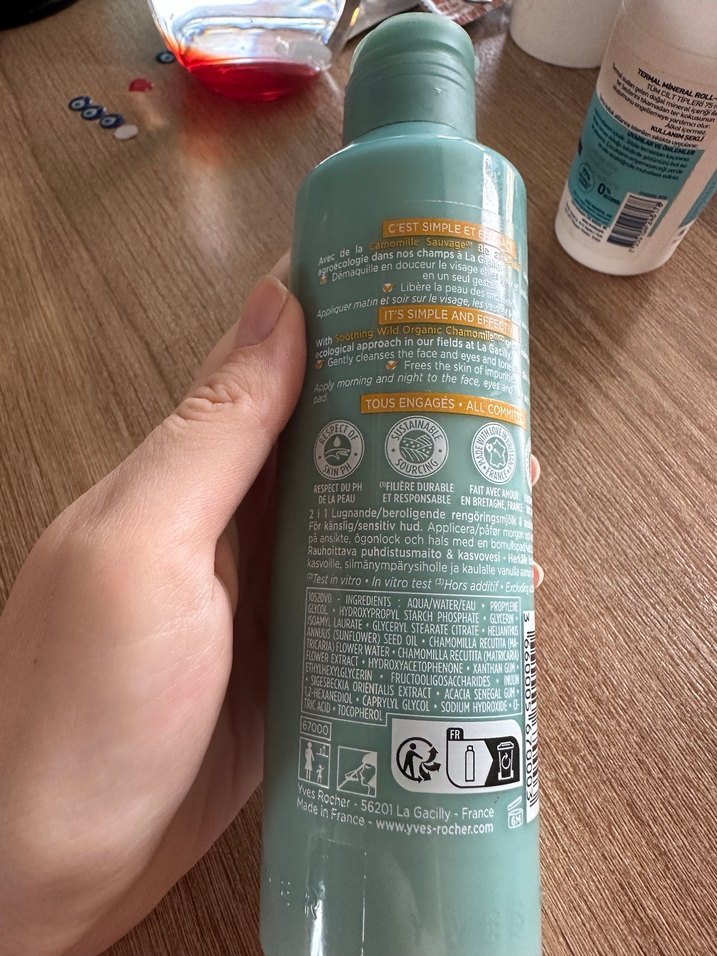 Yves Rocher Pure Camomille Makyaj Temizleyici 200 ml - Görsel 2