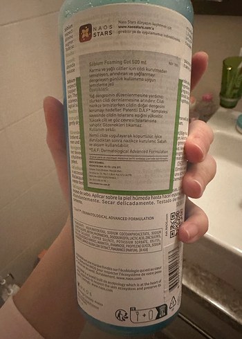 Bioder Sebium Jel Yüz Temizleyici 500 ml - Görsel 6