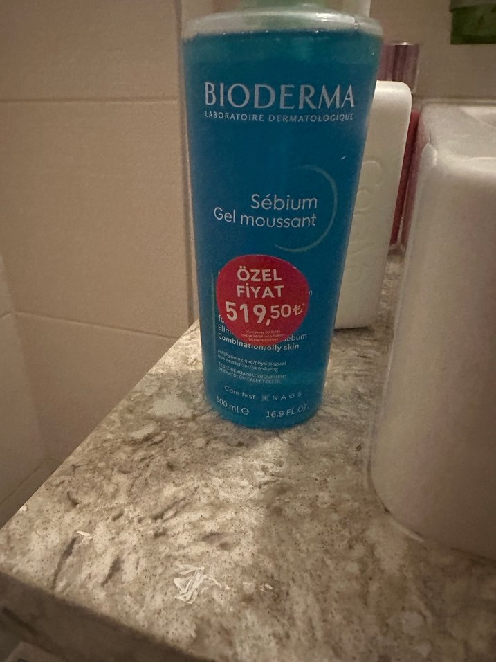 Bioder Sebium Jel Yüz Temizleyici 500 ml - Görsel 3