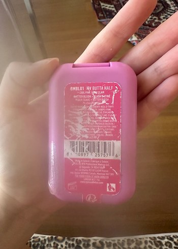 NYX Buttermelt Pudra Allık - Pastel Pembe - Görsel 5