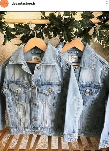 9 Yaş Beden mavi Renk Marka kot ceket