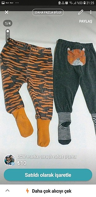 çoraplı bebek pijama