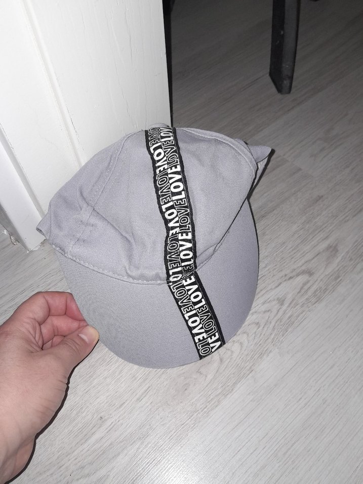 Gri Street Wear Kadın Şapka - Görsel 3