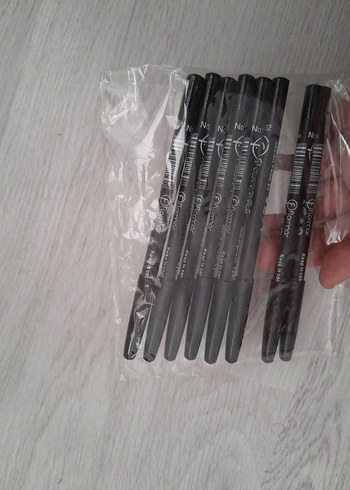 Siyah Suya Dayanıklı Göz Kalemi - Görsel 5