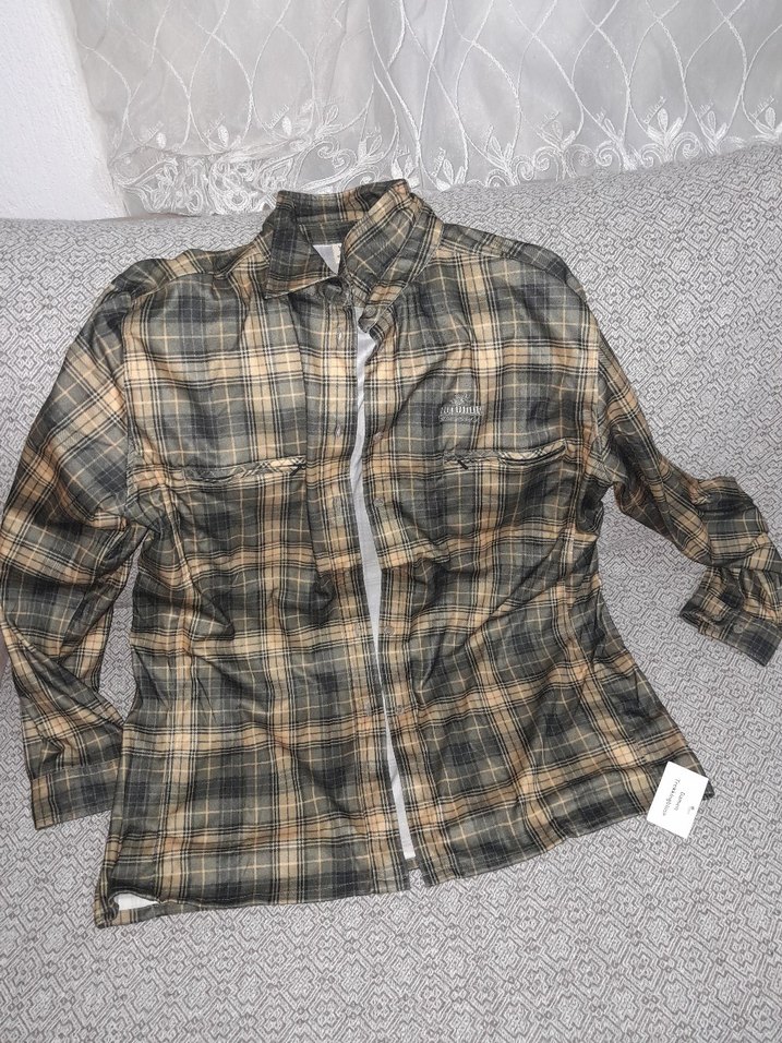 Düğmeli Uzun Kollu Rahat Kesim Kadın Gömlek - Görsel 2