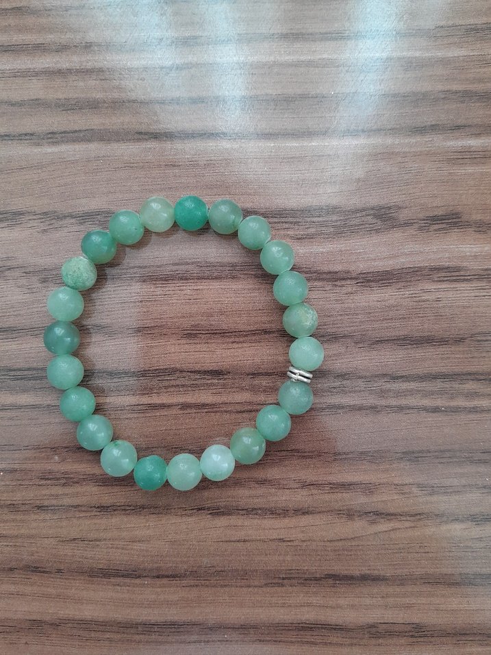 Turkuaz Boncuklu Bohem Kadın Bileklik - Görsel 2