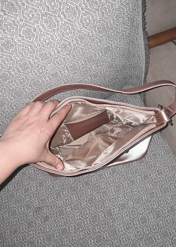 Minimalist Kahverengi Deri Kadın Çanta - Görsel 3