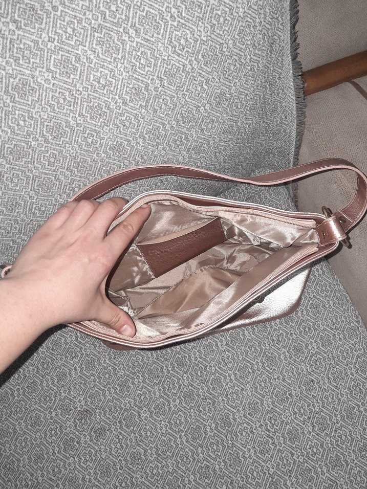 Minimalist Kahverengi Deri Kadın Çanta - Görsel 3