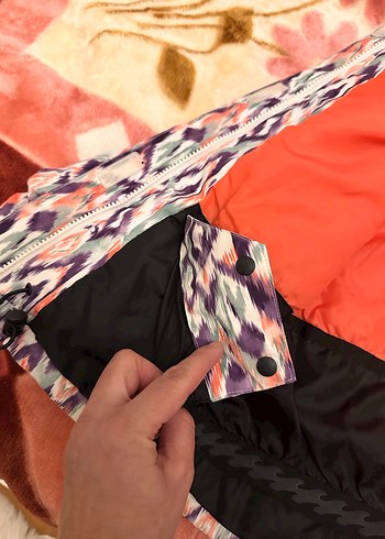 Billabong Renkli Kız Çocuk Kayak Montu - Görsel 6