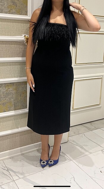 Zara Otrişli elbise