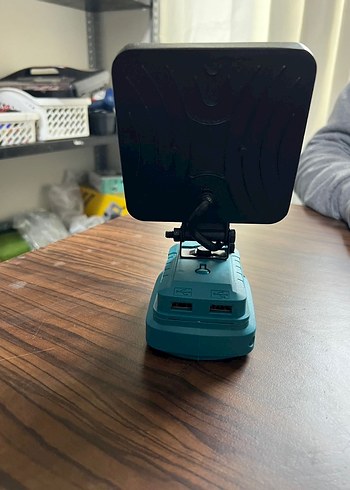 Manita pil için ışıklı powerbank - Görsel 2