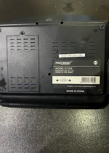 7 inç Taşınabilir DVD Oynatıcı Siyah - Görsel 5