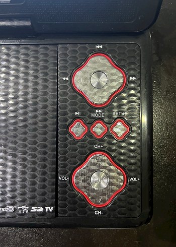 7 inç Taşınabilir DVD Oynatıcı Siyah - Görsel 2