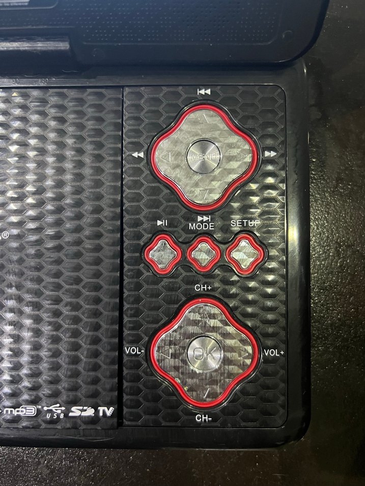 7 inç Taşınabilir DVD Oynatıcı Siyah - Görsel 2