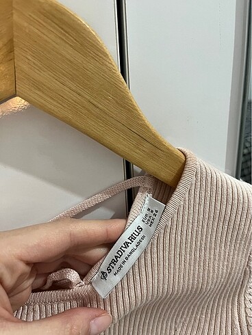 Stradivarius STRADIVARIUS BAĞLAMA DETAYLI TRİKO