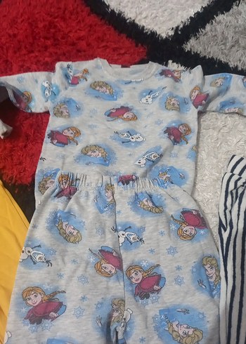 Kız Bebek Pembe Kapüşonlu Fermuarlı Takım toplu satis - Görsel 6